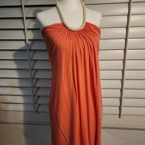 Victoria's Secret Vintage Halter Dress, Size S, Color: Coral